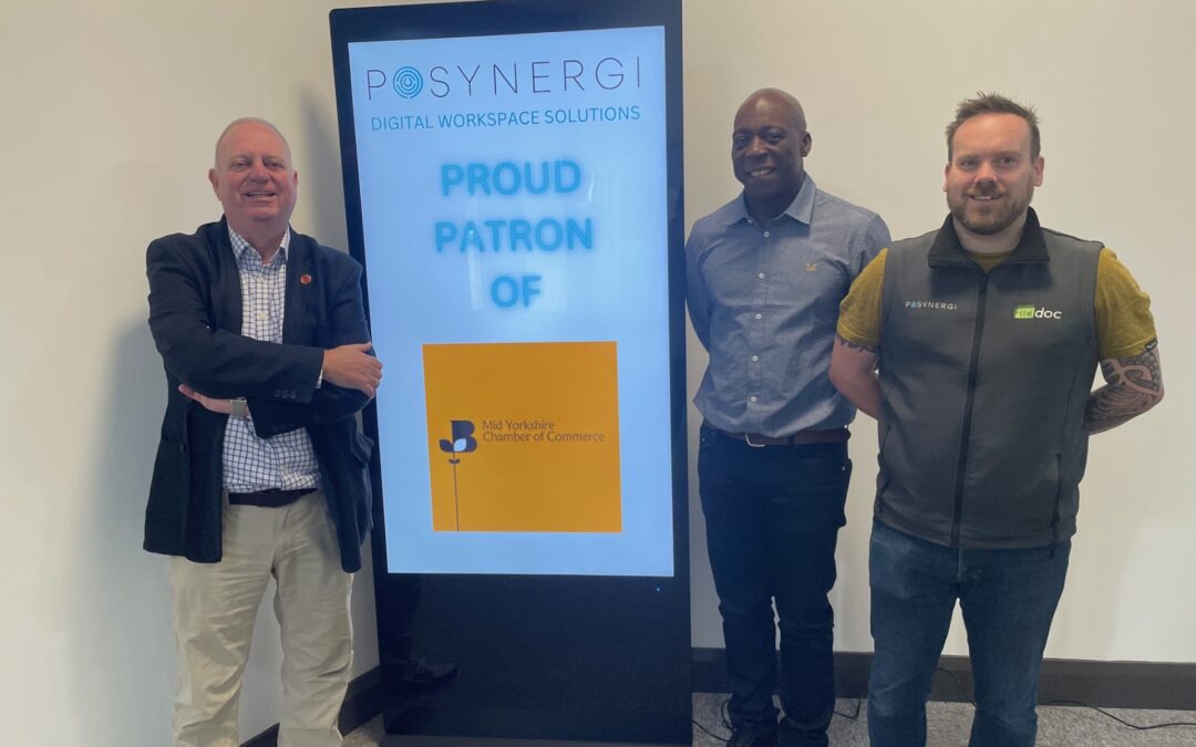 Mid Yorkshire Chamber of Commerce welcomes new patron Posynergi 